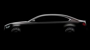 KIA показала скетч нового большого седана