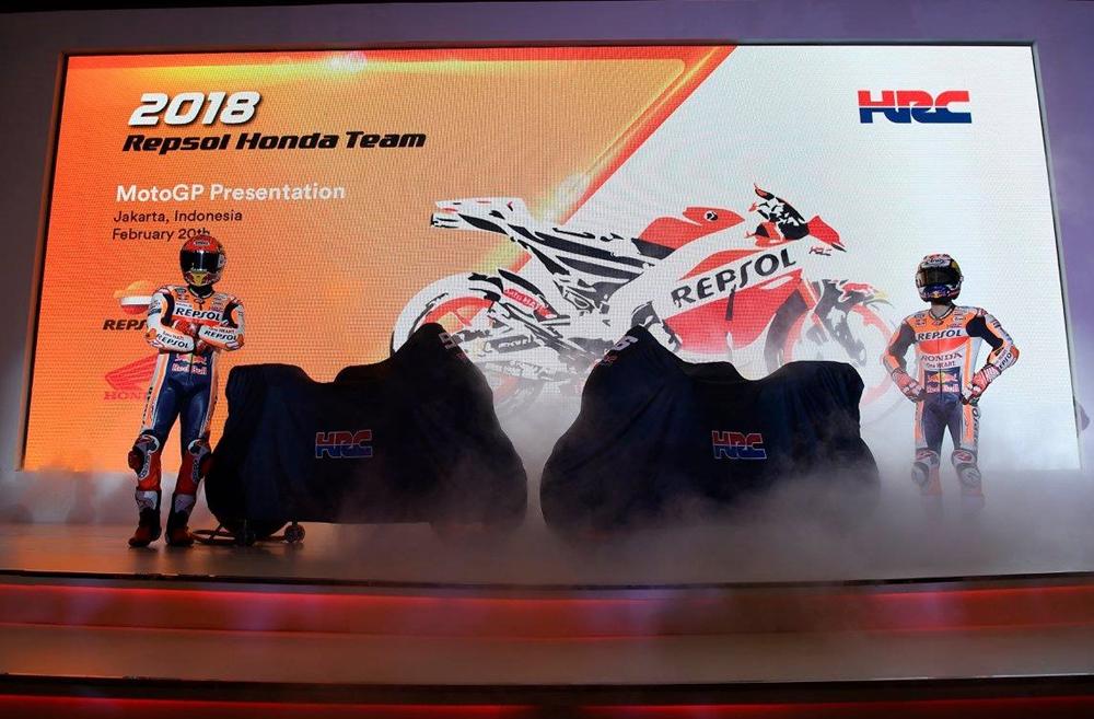 Презентация прототип Honda RC213V 2018