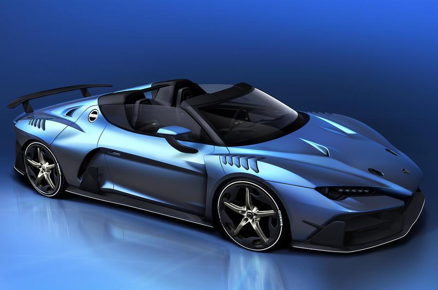 Italdesign показал родстер, который представит в Женеве