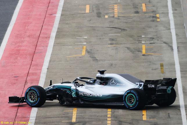 Валттери Боттас о первых впечатлениях от Mercedes W09