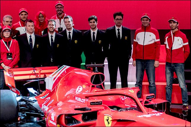 Презентации новых машин: Ferrari SF71H