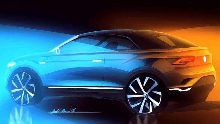 Кроссовер Volkswagen T-Roc станет кабриолетом
