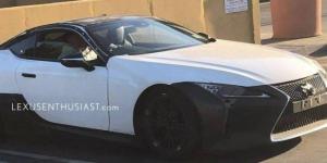 «Заряженный» Lexus LC F впервые замечен на тестах