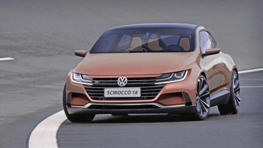 Новый Volkswagen Scirocco: первые изображения
