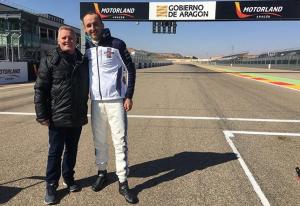 Видео: Кубица пилотирует FW41 на трассе в Арагоне
