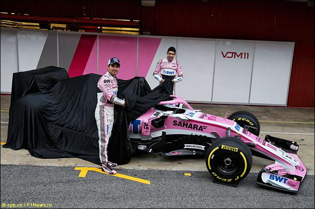 Презентации новых машин: Force India VJM11