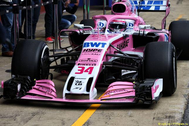 Проблемы с датчиком помешали Force India