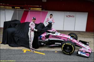 Презентации новых машин: Force India VJM11