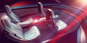 Новый беспилотный концепт Volkswagen научат создавать голограммы
