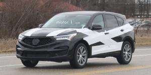 Серийная версия нового Acura RDX впервые замечена на тестах