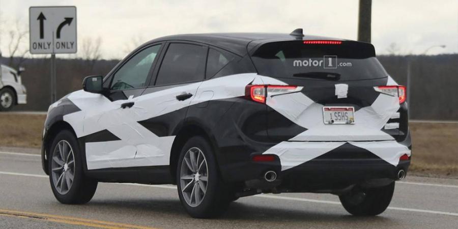 Серийная версия нового Acura RDX впервые замечена на тестах
