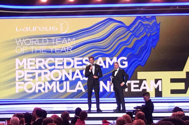 Команда Mercedes – лауреат премии Laureus
