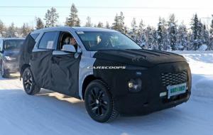 Hyundai вывел на тесты совершенно новый большой внедорожник