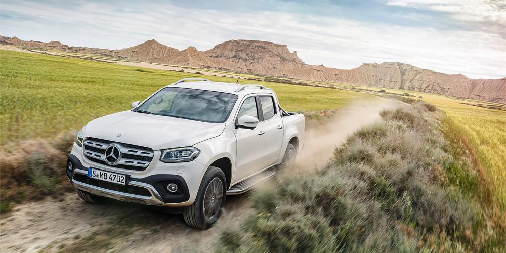Mercedes назвал российские цены на свой первый пикап X-Class