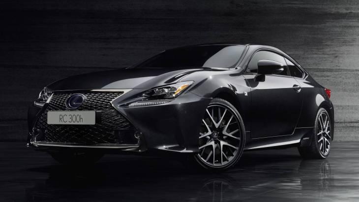 В Женеву едет особое купе Lexus RC 300h F Sport Black Edition