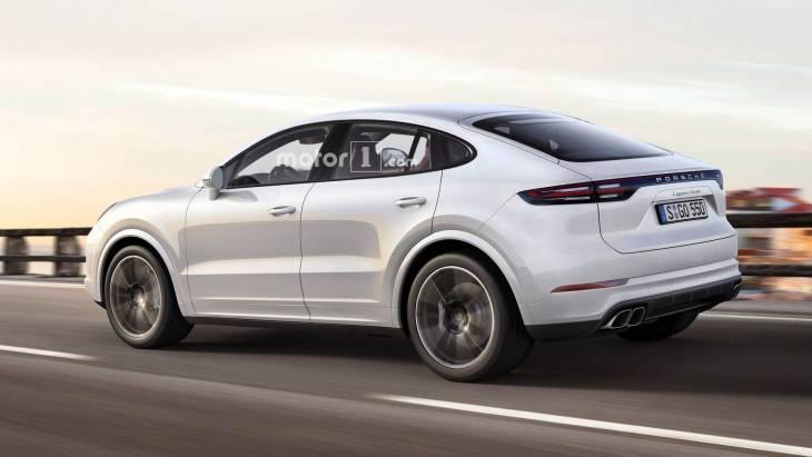 Кросс-купе Porsche Cayenne Coupe: первые изображения