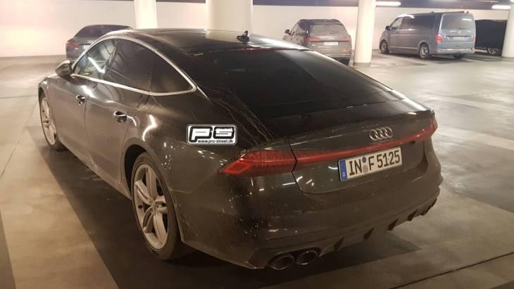 Новый Audi S7 Sportback сфотографировали без камуфляжа