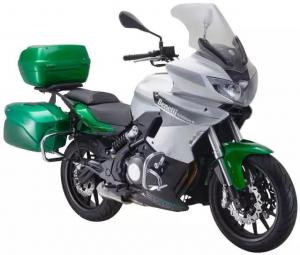 В Китае представили туристический мотоцикл Benelli BJ300GS-A