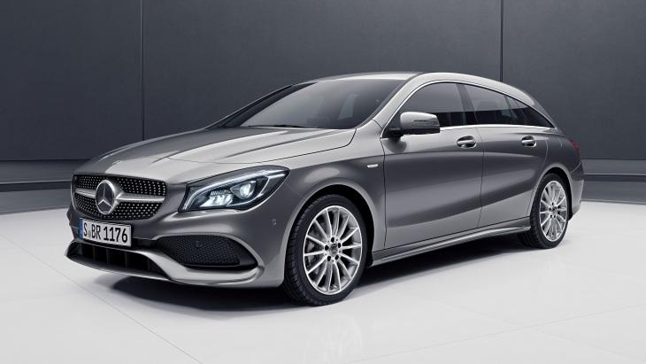 В Женеву едет «ночной сарай» Mercedes CLA Shooting Brake Night Edition