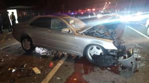 Пьяный водитель Mercedes устроил массовое ДТП в Алматы