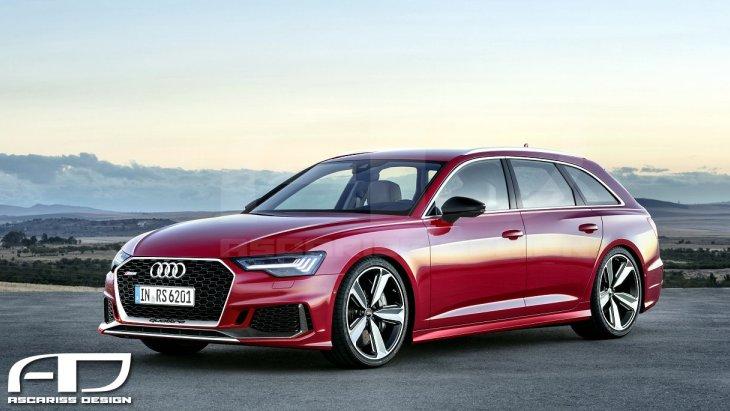Первые изображения нового Audi RS6 Avant