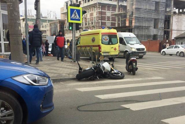 В Краснодаре погиб мотоциклист Денис Бенджи