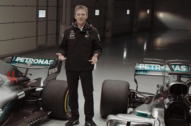 Джеймс Эллисон сравнил машины W09 и W08
