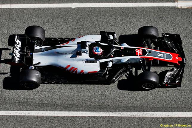 Утечка масла помешала Haas во второй день тестов
