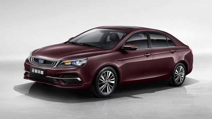 Обновлённый седан Geely Emgrand 7 поступил в продажу
