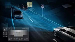 Автомобили Mercedes научили проецировать изображения на дорогу
