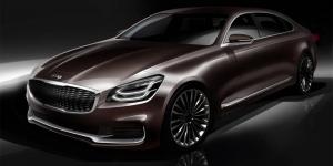 Kia показала дизайн нового Quoris