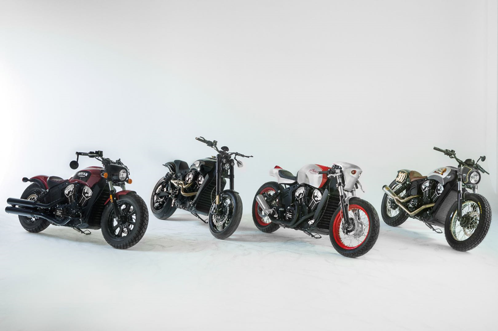 Компания Indian анонсировала конкурс «The Wrench: Scout Bobber Build Off»