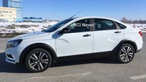 Седан LADA Vesta Cross сфотографировали в Тольятти