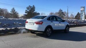 Седан LADA Vesta Cross сфотографировали в Тольятти