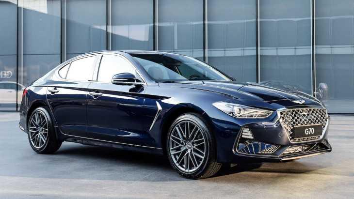 Седан Genesis G70 получит шестиступенчатую «механику»