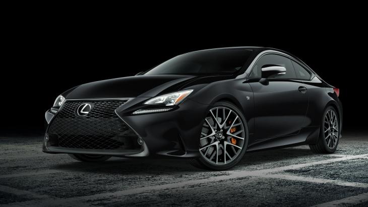Lexus везёт в Нью-Йорк особое купе RC Black Line