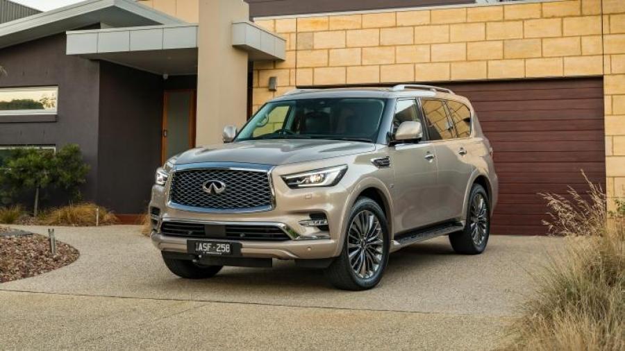 Обновлённый Infiniti QX80 добрался до Австралии