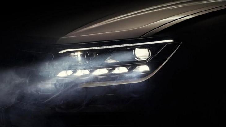 Новый Volkswagen Touareg «показал» продвинутую оптику