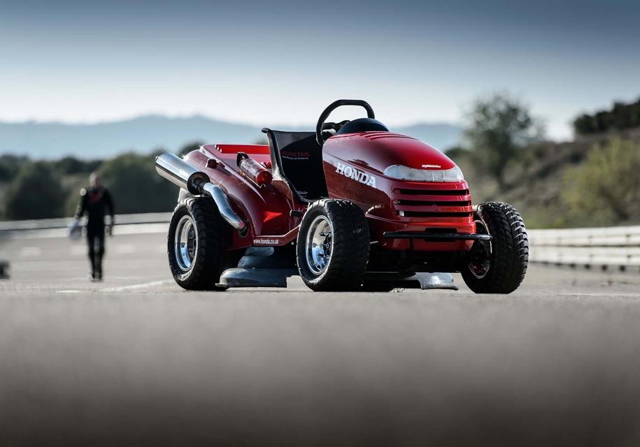 Honda сделает самую быструю газоносилку в мире еще быстрее