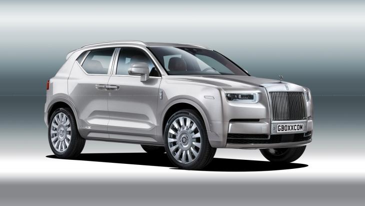 Новый маленький кроссовер Rolls-Royce: первые изображения
