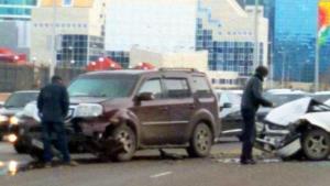 Рядом с Генпрокуратурой РК произошло ДТП