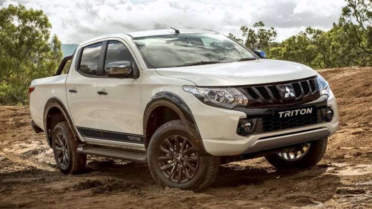 Пикап Mitsubishi L200 обзавёлся спецверсией Blackline