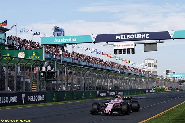 Круг по Альберт-парку вместе с Force India