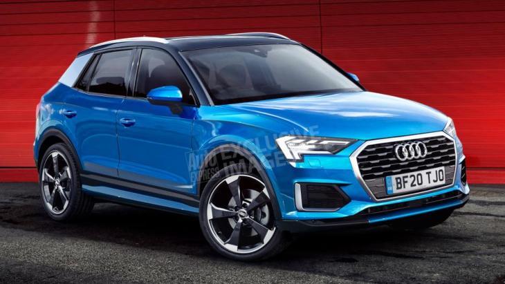 Маленький кроссовер Audi Q1 дебютирует в 2020 году