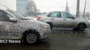 Обновлённую LADA Granta вновь сфотографировали в Тольятти