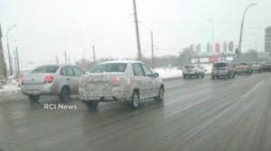 Обновлённую LADA Granta вновь сфотографировали в Тольятти