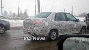 Обновлённую LADA Granta вновь сфотографировали в Тольятти