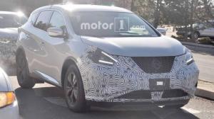 Рестайлинговый Nissan Murano «застукали» на тестах