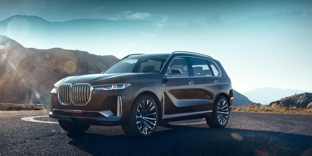BMW начнет серийное производство кроссовера X7 в конце года