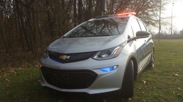 Полиция обзавелась электромобилями Chevrolet Bolt EV
